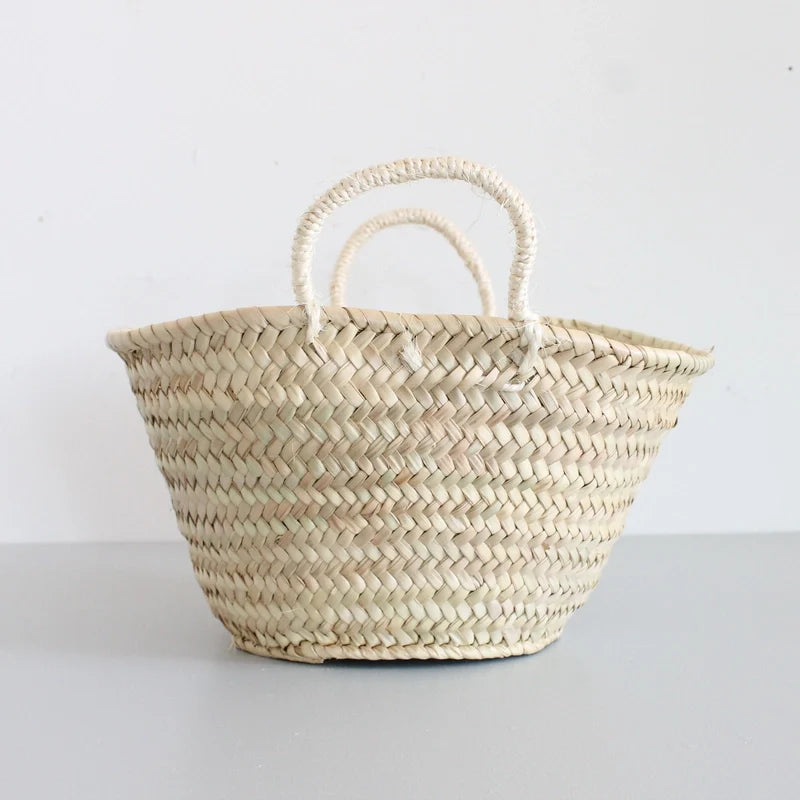 Moroccan Oval Basket 11 inches - Jocelyn & Co. Business Gifting Services