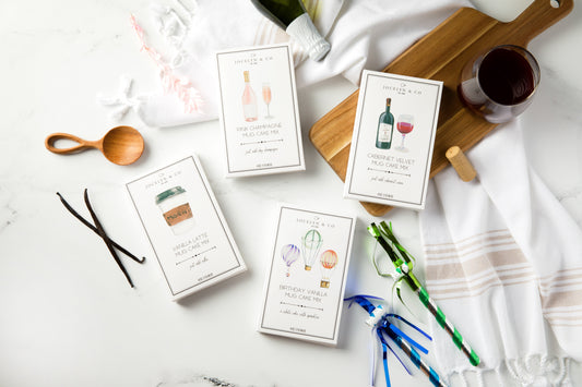 Pink Lemonade Mug Cake