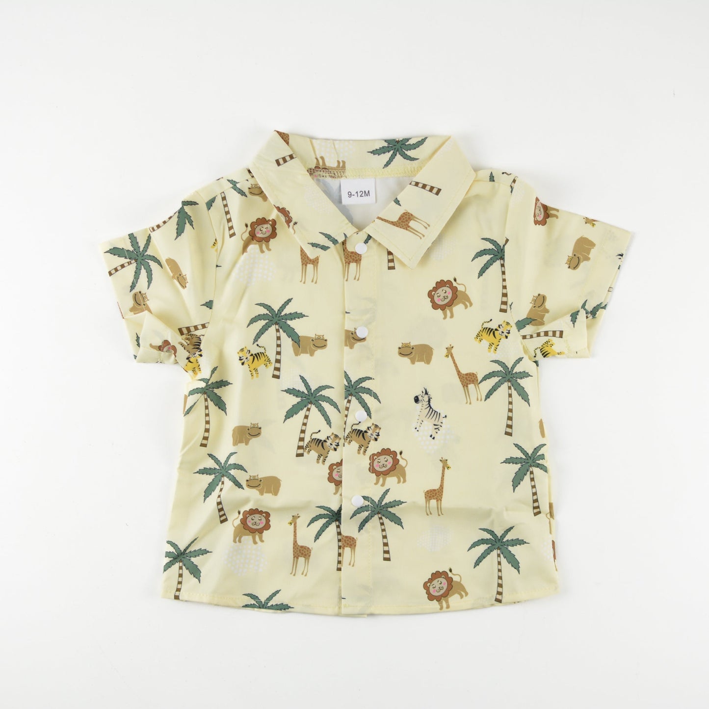 Safari Animal Baby Shirt 9-12 months
