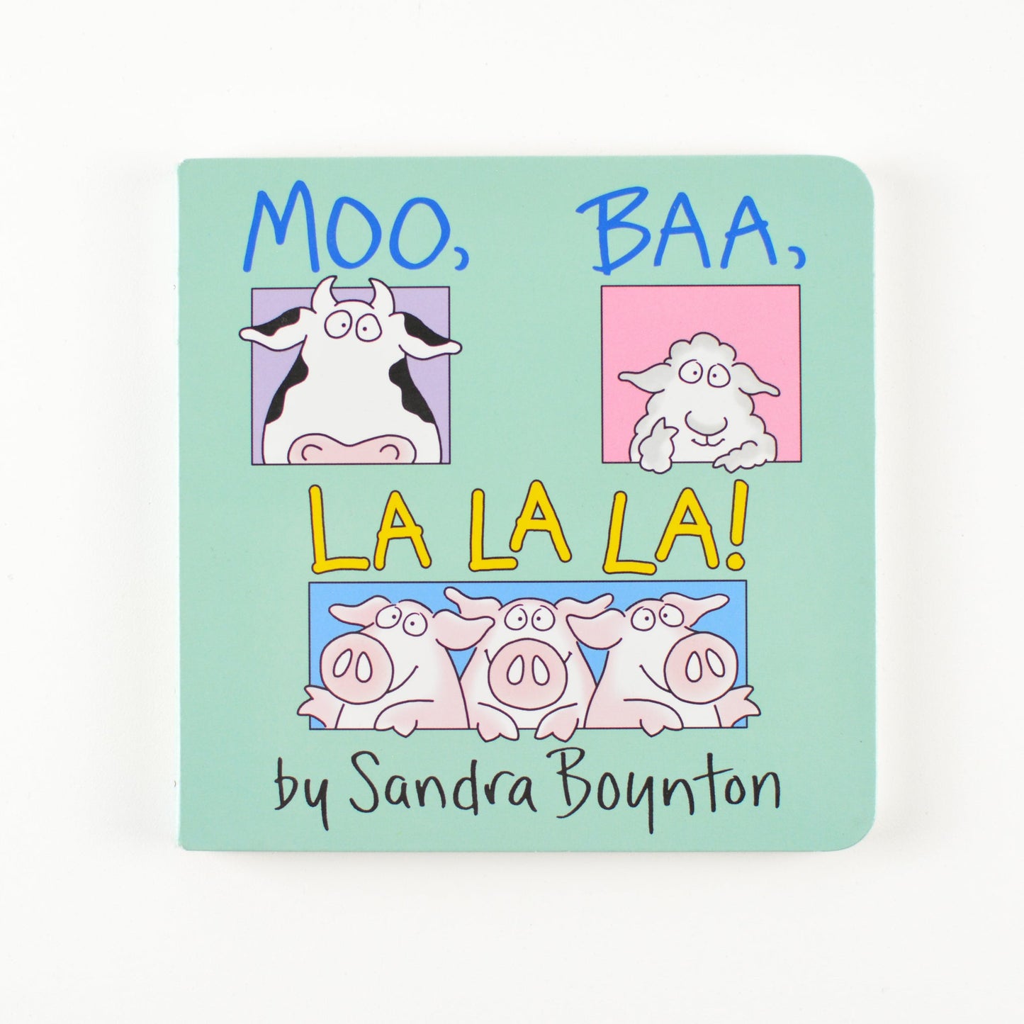 MOO, BAA. LALALA! Baby Book