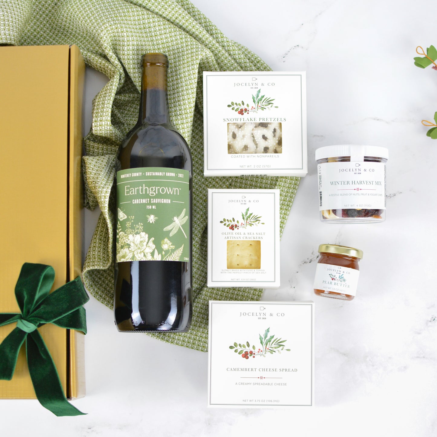 Holiday Wine & Gourmet Gift Box
