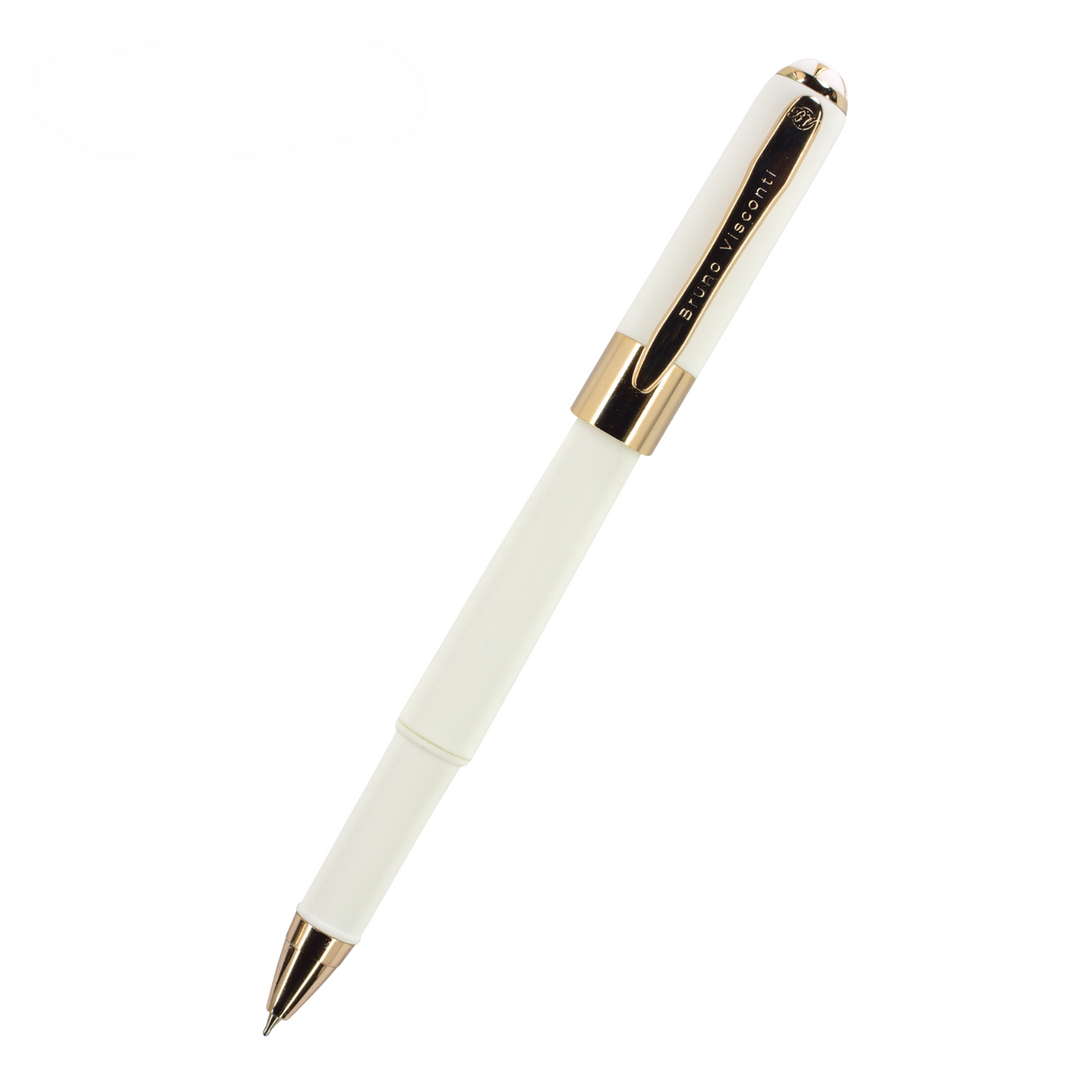 Ivory Ballpoint Pen Black Ink, Fine Point