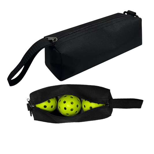 Pickleball Ball Carry Case – Includes 3 Pickleballs