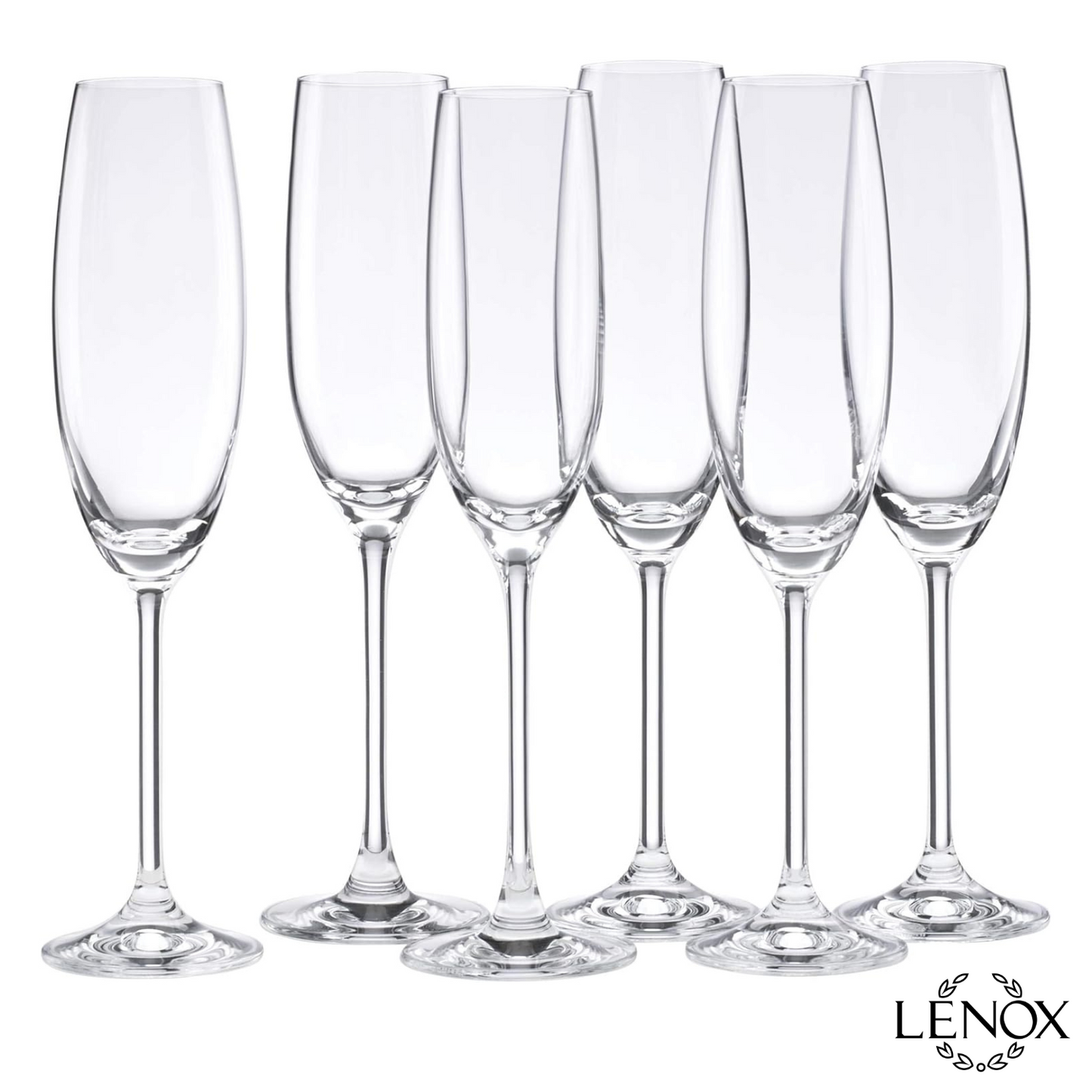 Lenox Champagne Glasses - Set of 6