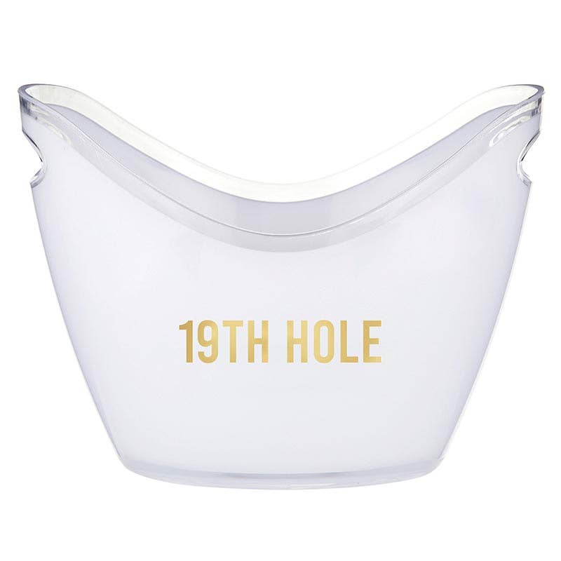 Acrylic Beverage Bucket - 19th Hole