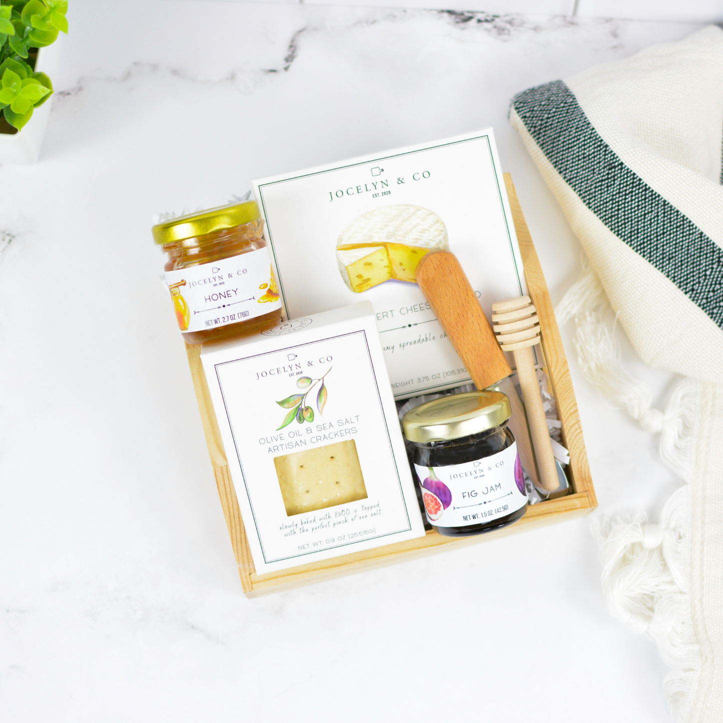 Gourmet Cheese & Artisan Pairings Gift Set