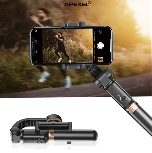 Anti-Shaking Stabilizer Selfie Stick and Tripod
