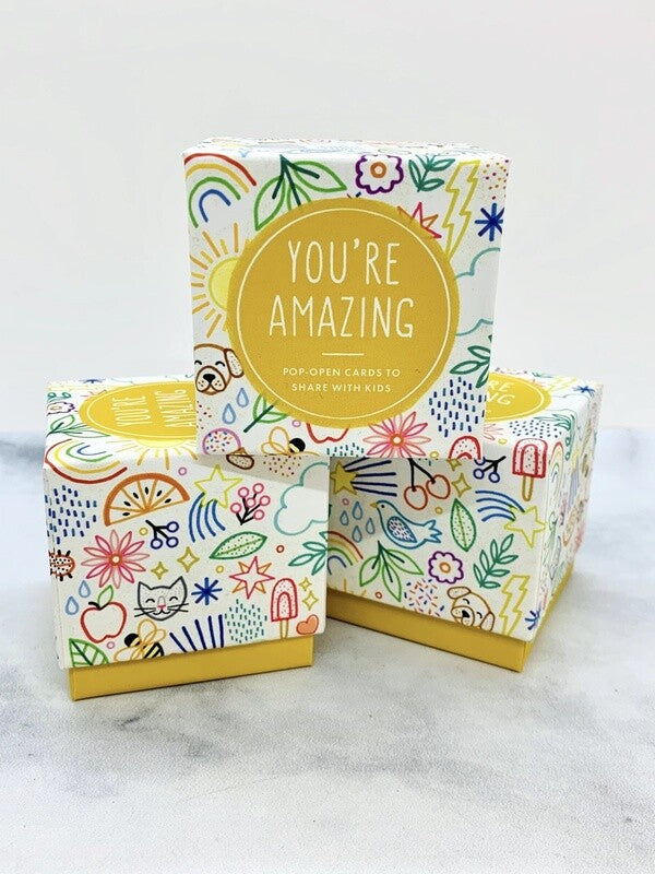 Thoughtful Pop-Open Cards You're Amazing (Kids) - Jocelyn & Co. Business Gifting Services 