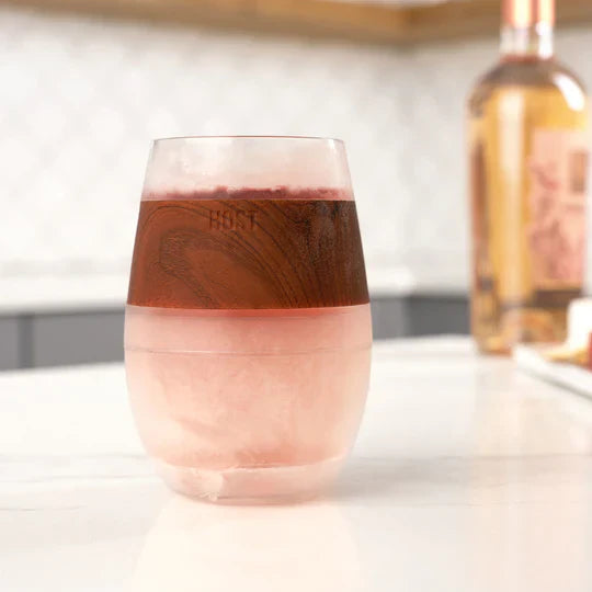 Wine Cooling Cup in Wood Single