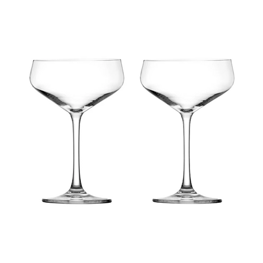 Coupe Champagne Glasses - Set of 2