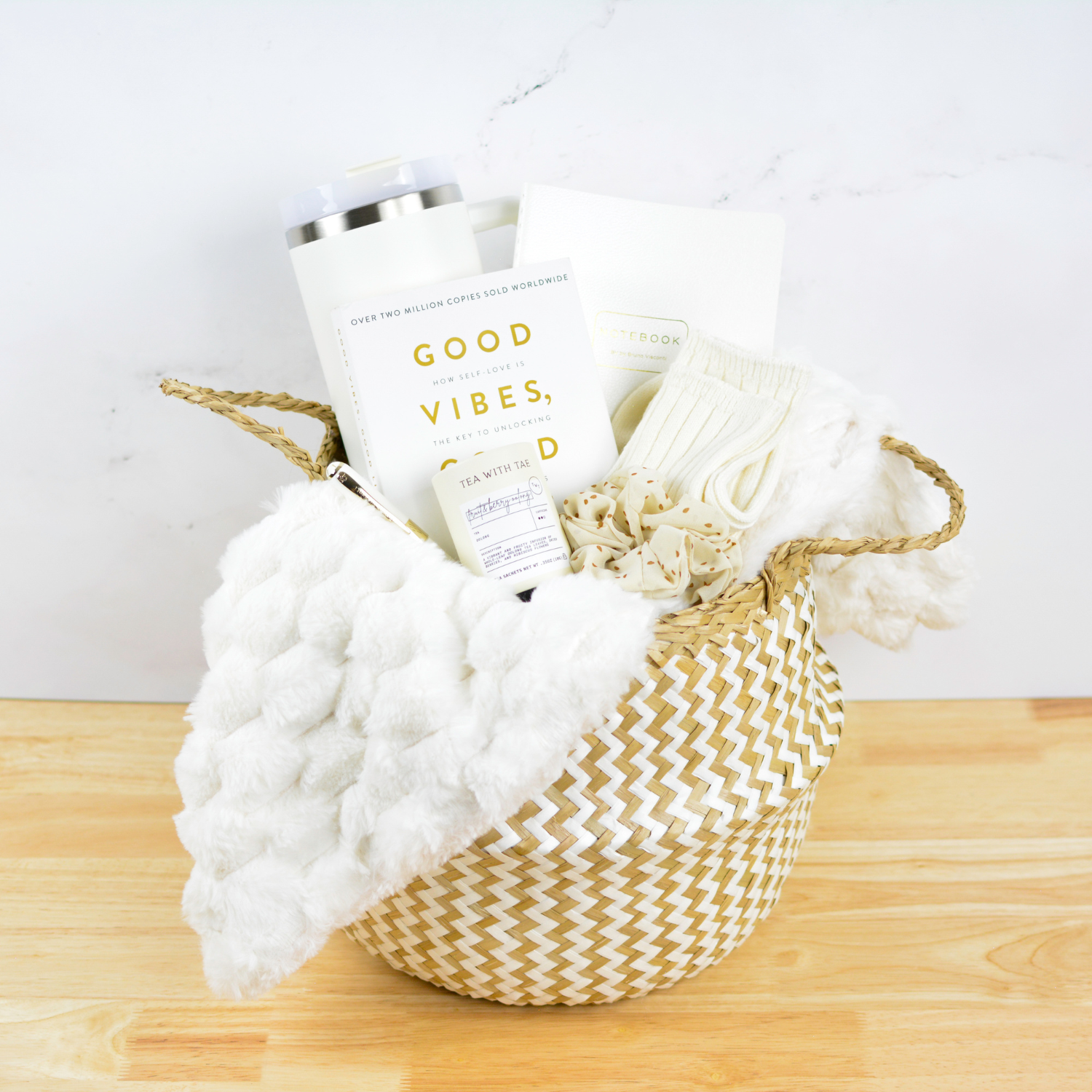 Cozy Vibes Wellness Gift Basket