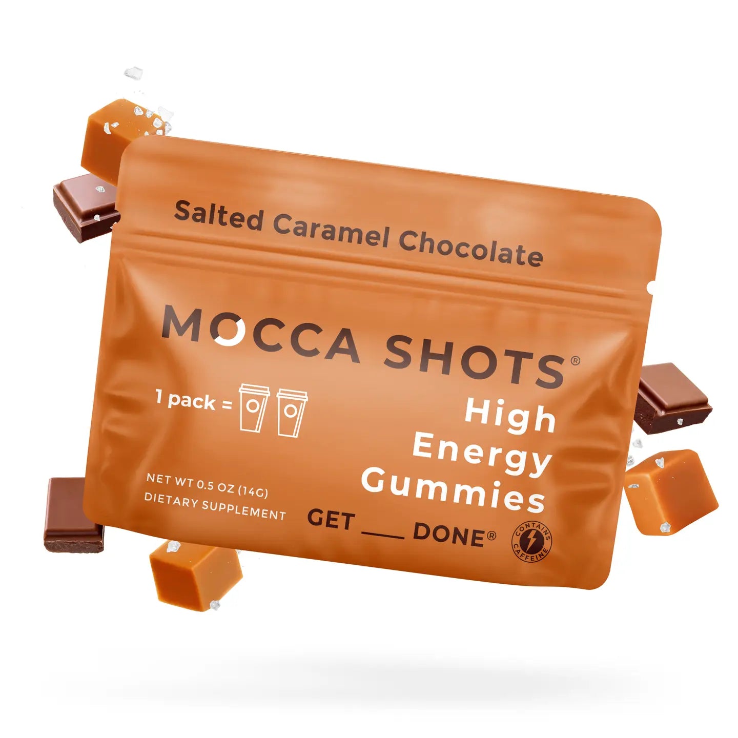 Mocca Shots Salted Caramel Gummies