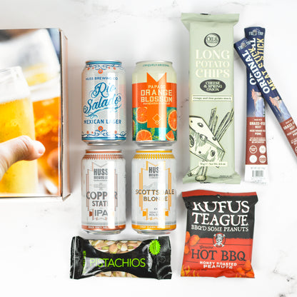 Craft Beer & Savory Snack - Jocelyn & Co. Business Gifting Services 