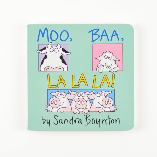 MOO, BAA. LALALA! Baby Book