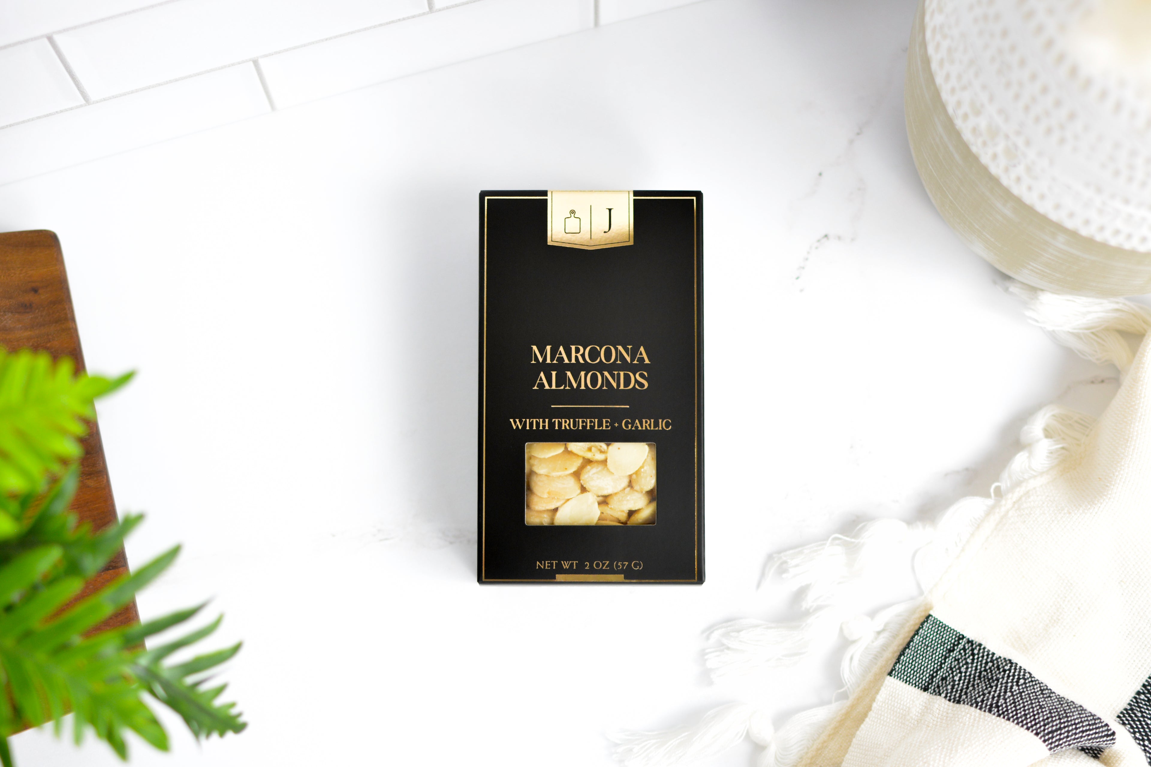 Garlic Truffle Marcona Almonds