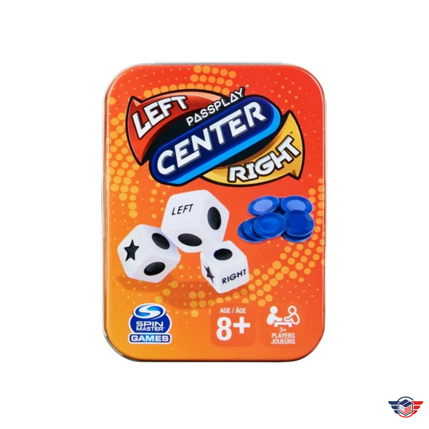 Left Right Center Dice Game - Care Packages