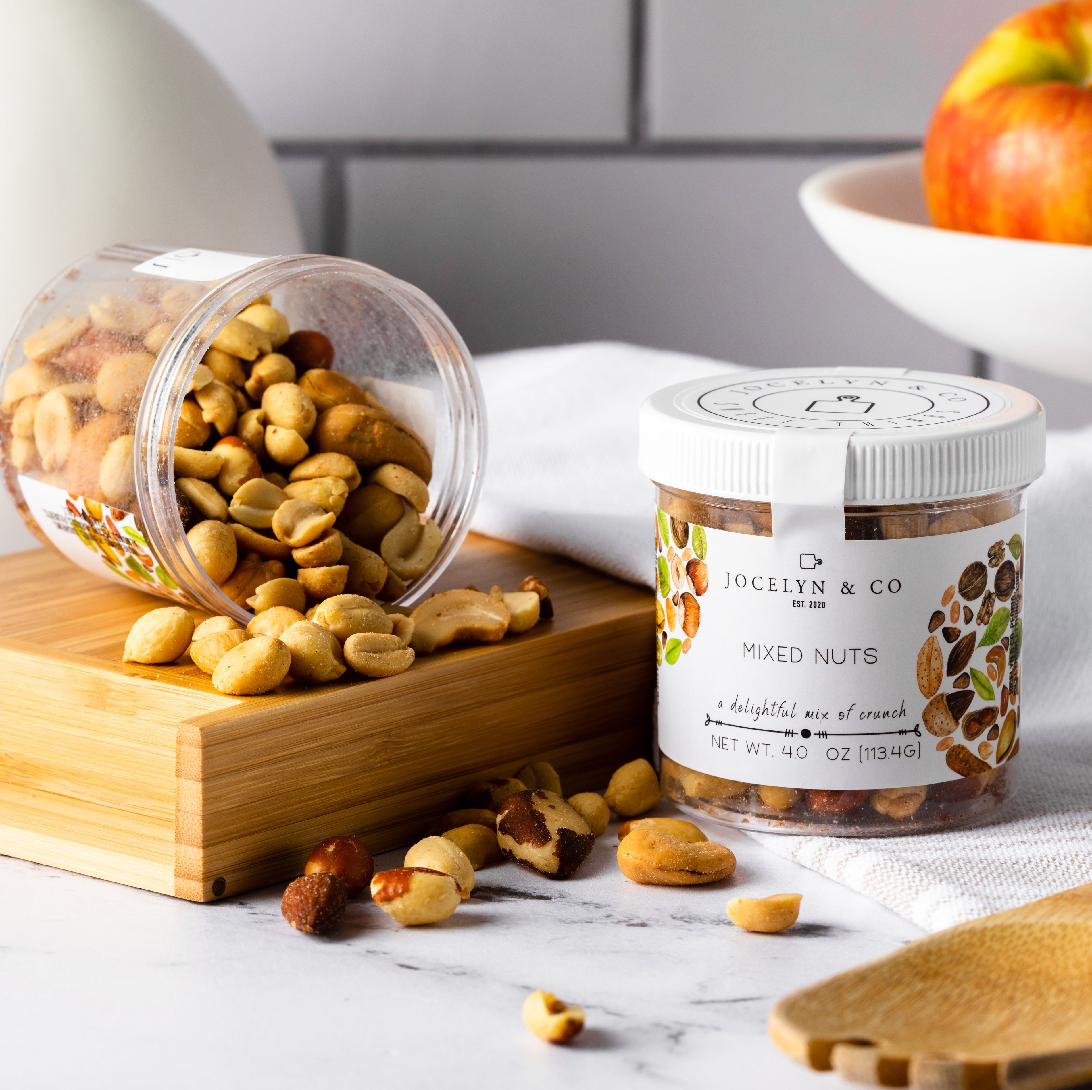 Mixed Nuts Jar