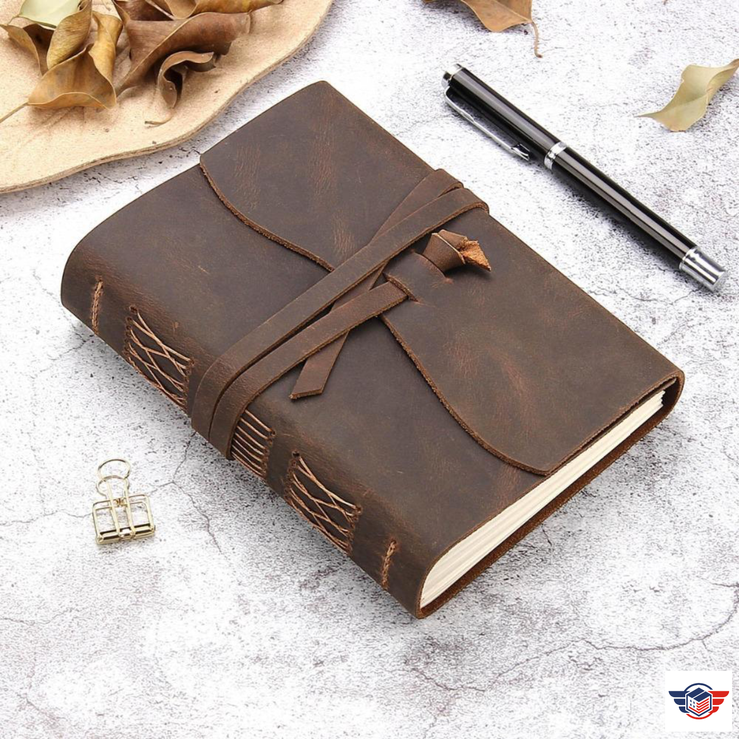 Leather Bound Journal - Care Packages