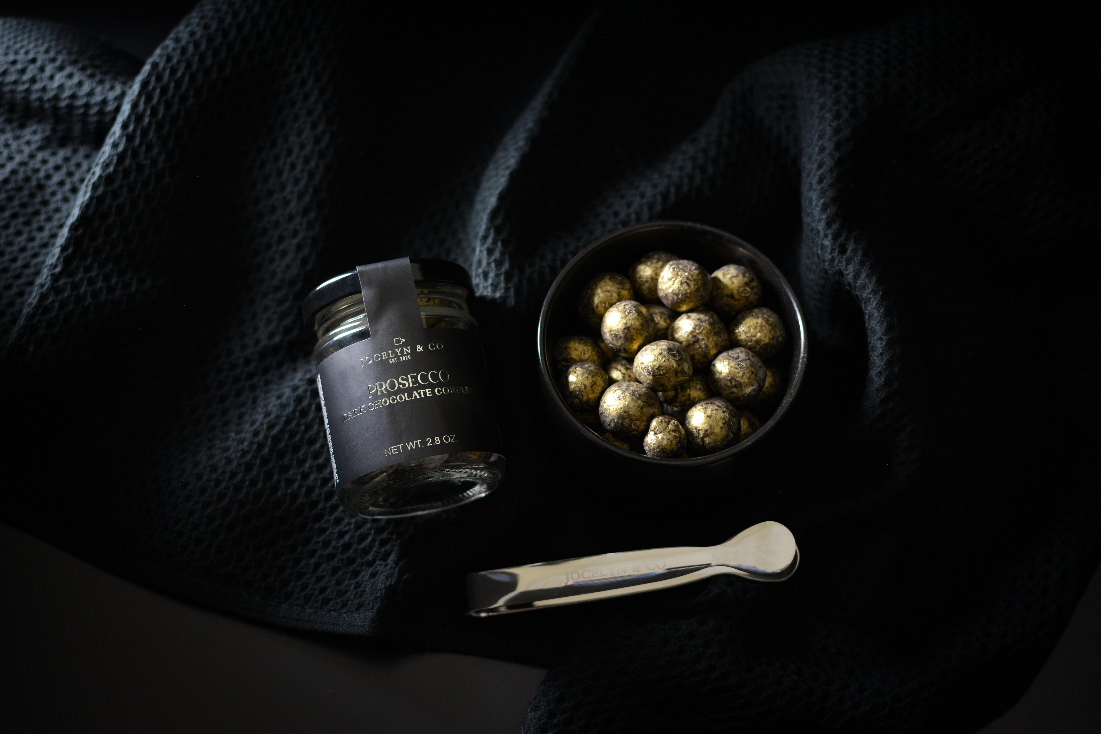Prosecco Chocolate Cordials