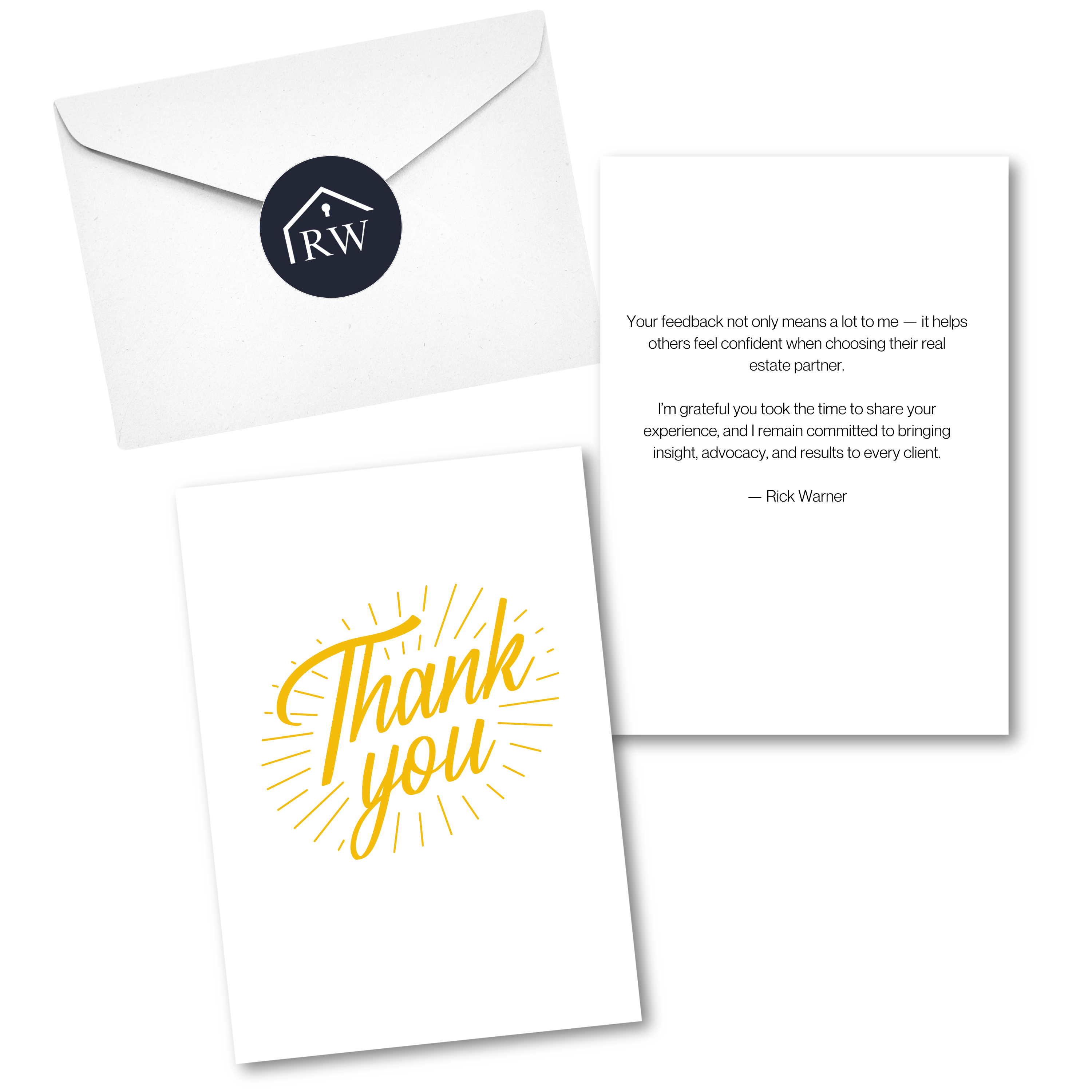 Rick Warner Team Review Card