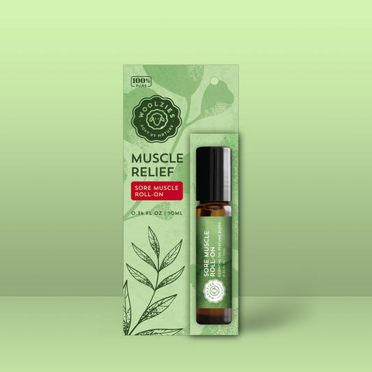 Muscle Roll-On – Cooling Comfort Blend for Sore Muscles – 10ml