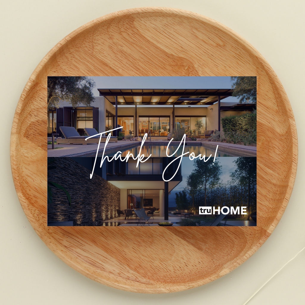 TruHome Thank You Card - Jocelyn & Co. Business Gifting Services 