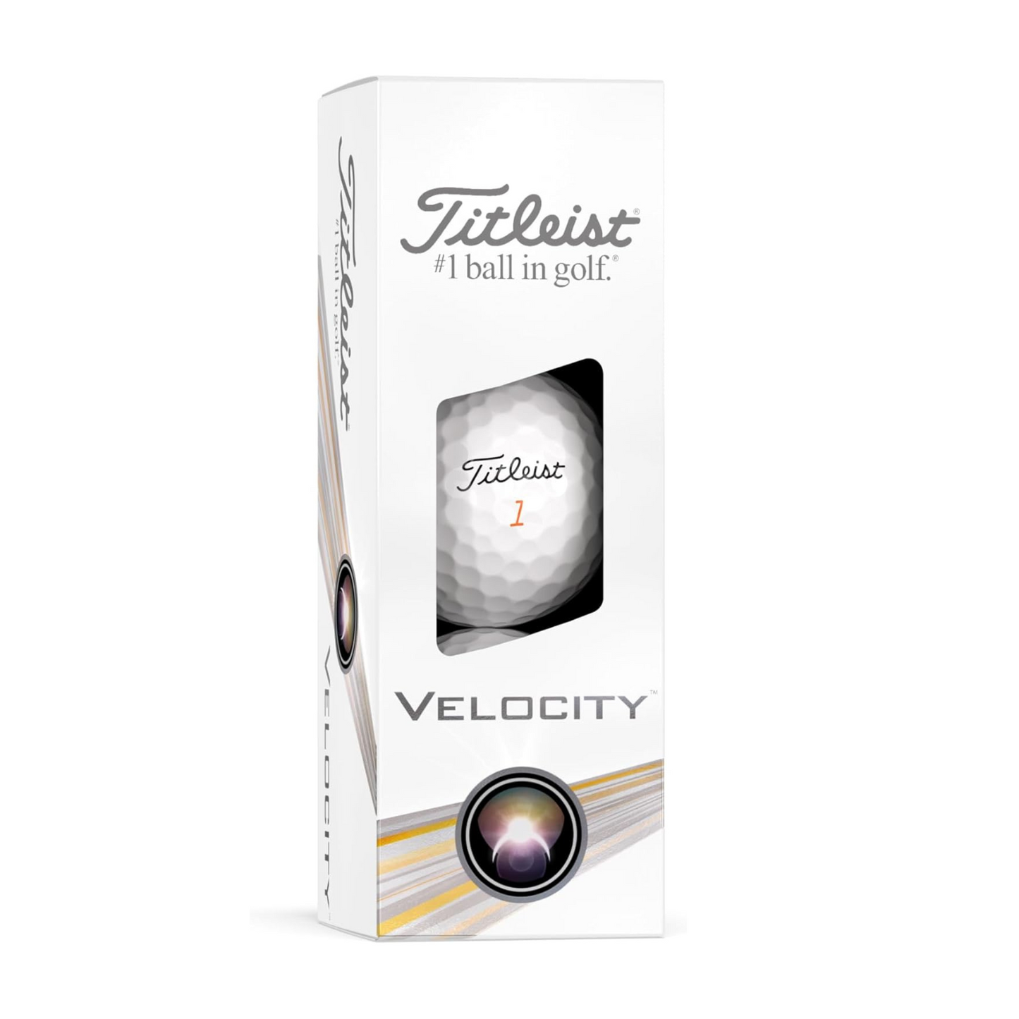 Titleist Velocity Golf Balls - Set of 3