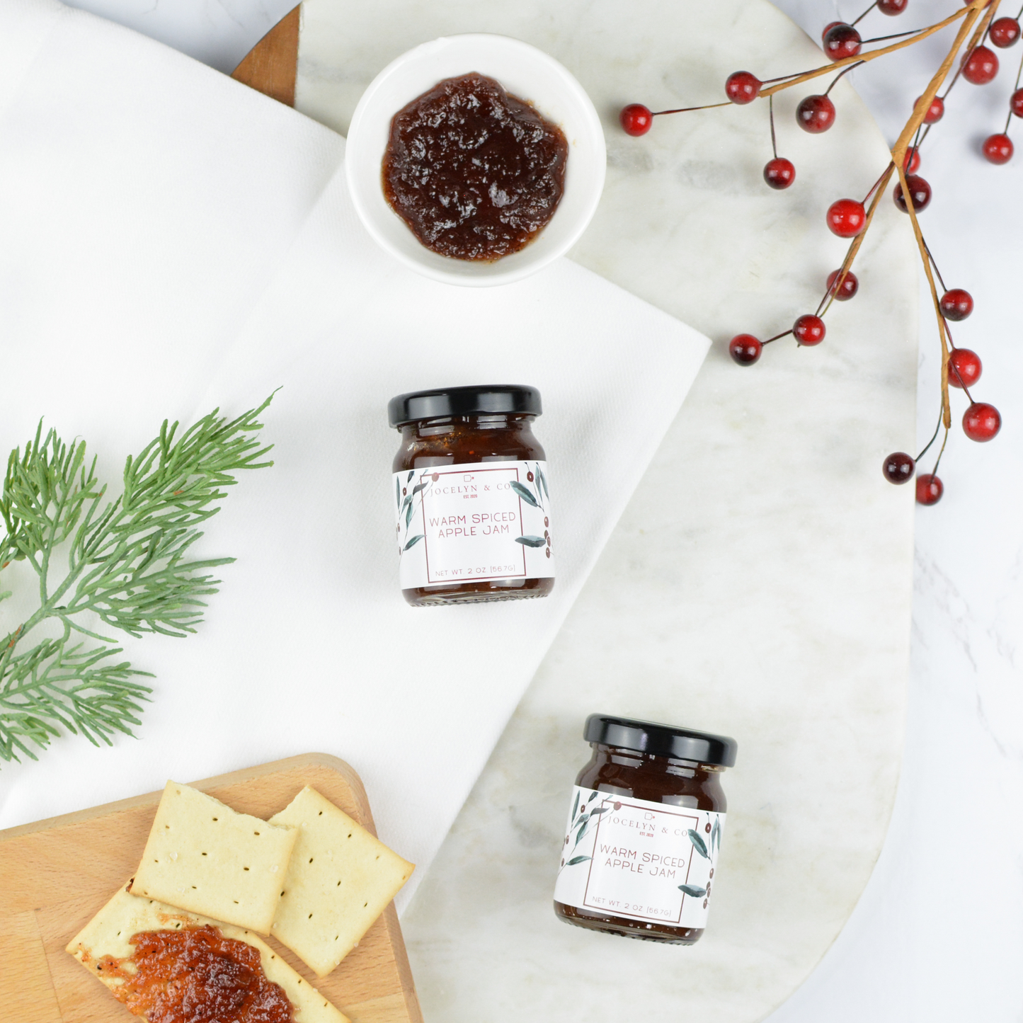 Warm Apple Spiced Jam