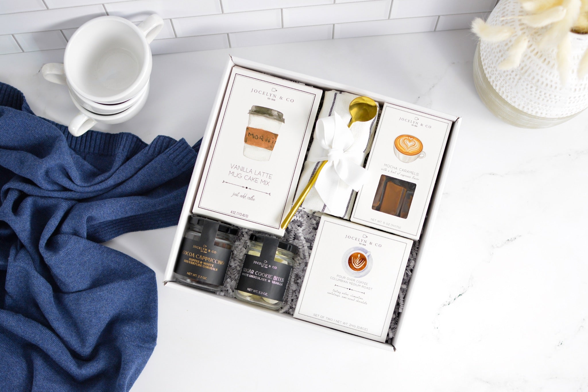 The Coffee Lover's Gift Set by Jocelyn & Co.