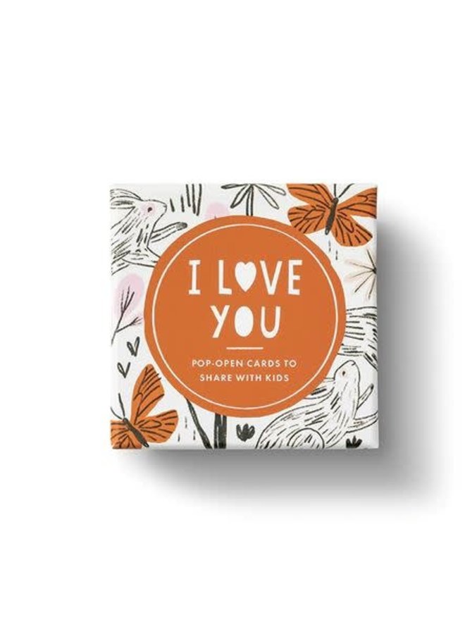 Thoughtful Pop-Open Cards  I Love You - Jocelyn & Co. Business Gifting Services 