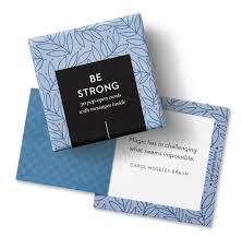 Thoughtful Pop-Open Cards Be Strong - Jocelyn & Co. Business Gifting Services 